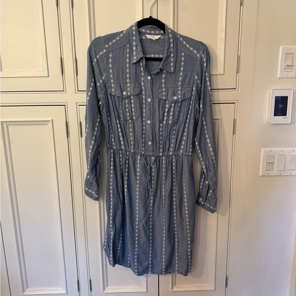Time and Tru utility shirt dress size S - Picture 6 of 9